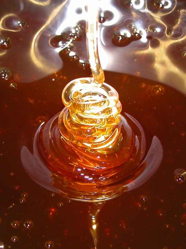 honey dripping